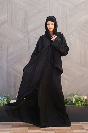Graceful Harmony Abaya - Dhaagey