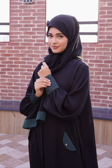 Midnight Ivy Abaya - Dhaagey