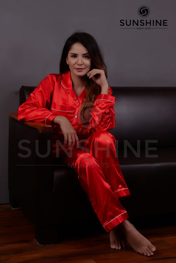 Red Silk Nightdress