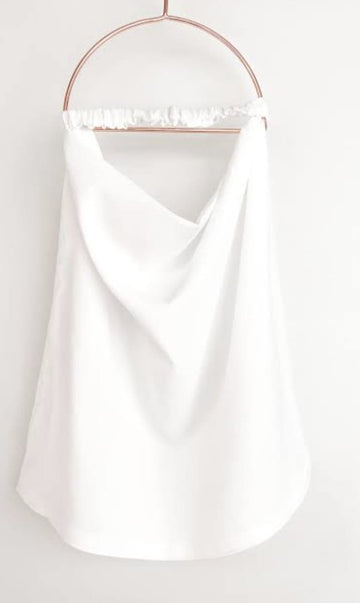 White Elastic Niqab - Dhaagey