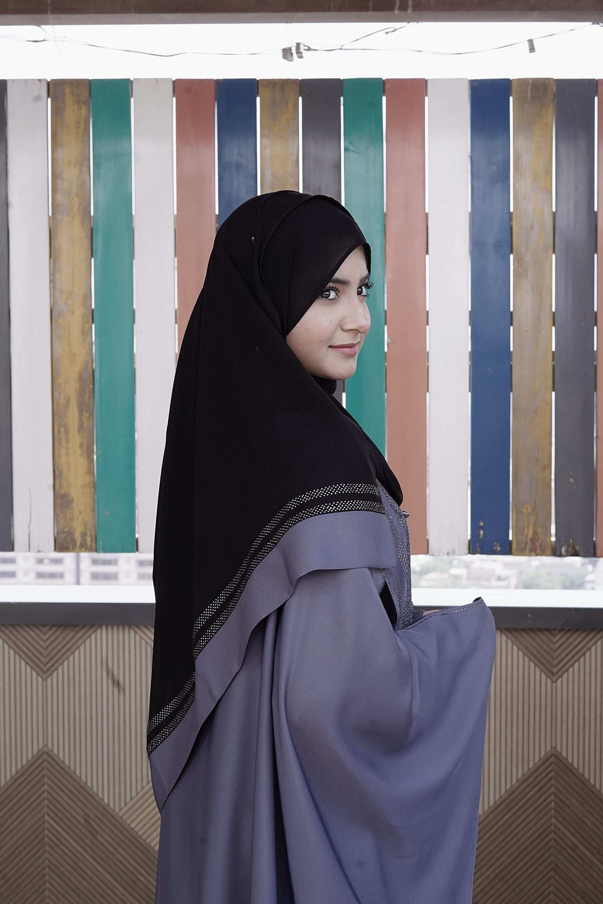 Whispering Butterfly Abaya - Dhaagey 