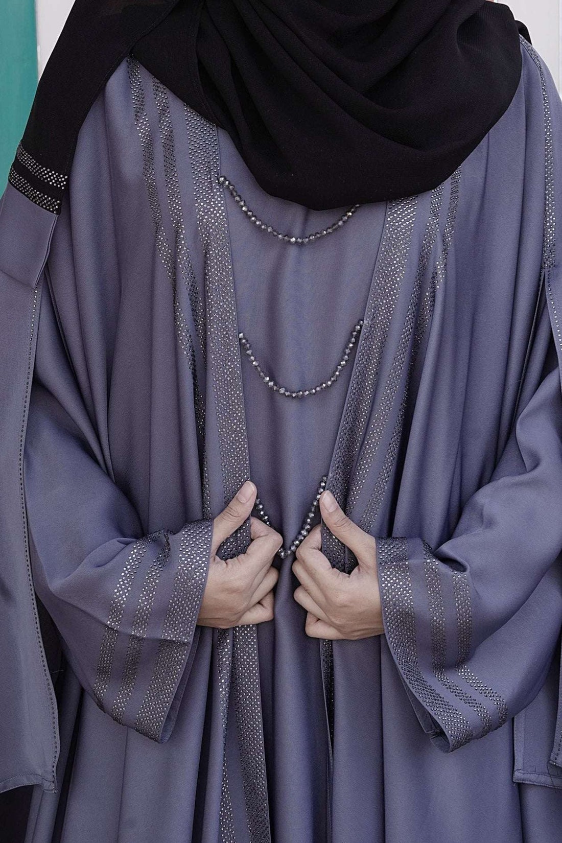 Whispering Butterfly Abaya - Dhaagey 
