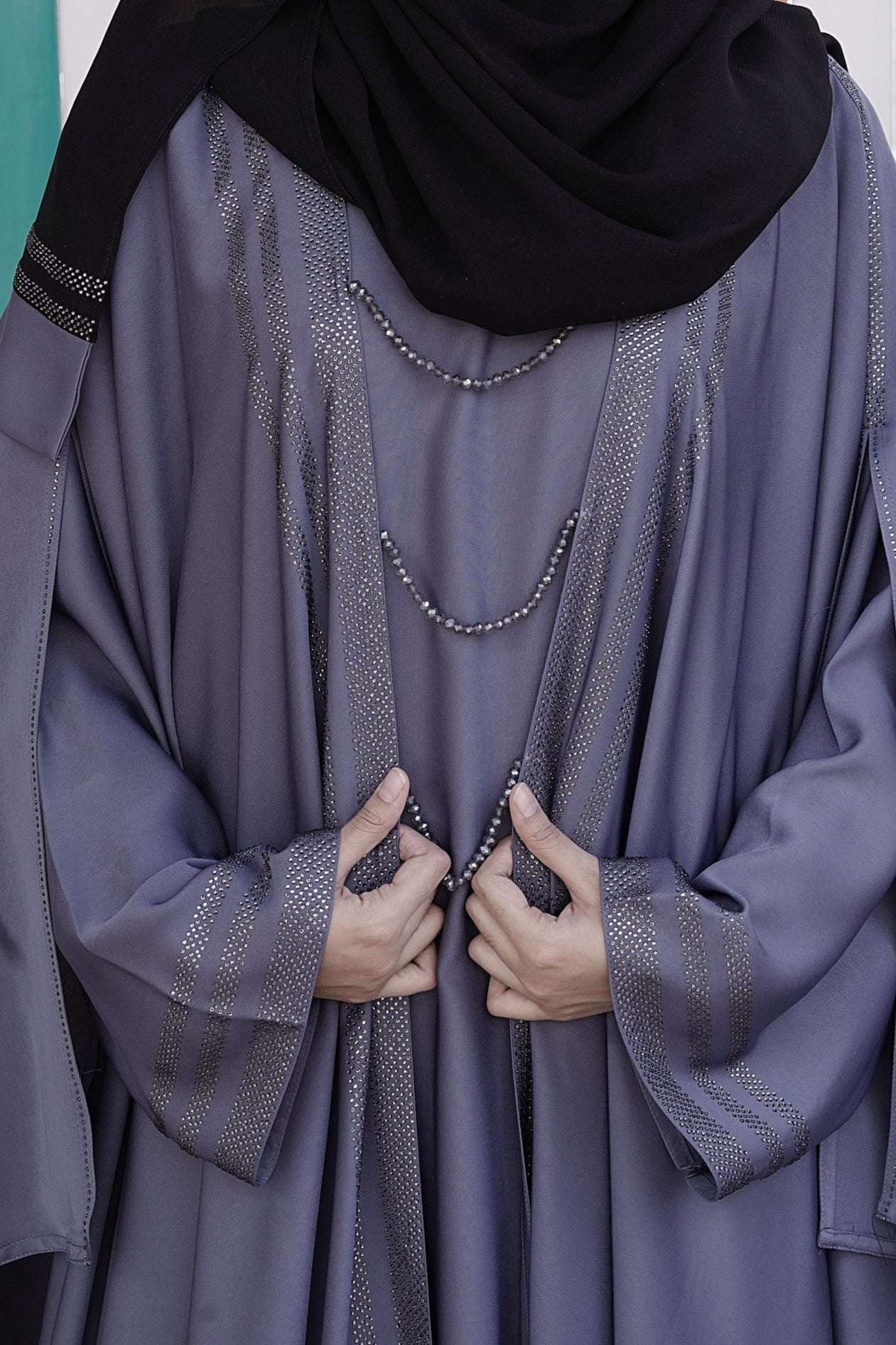 Whispering Butterfly Abaya - Dhaagey 