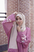 Dusky Petal Abaya - Dhaagey 