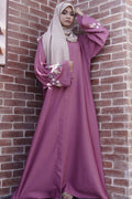 Dusky Petal Abaya - Dhaagey 