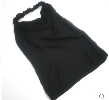 Black Elastic Niqab