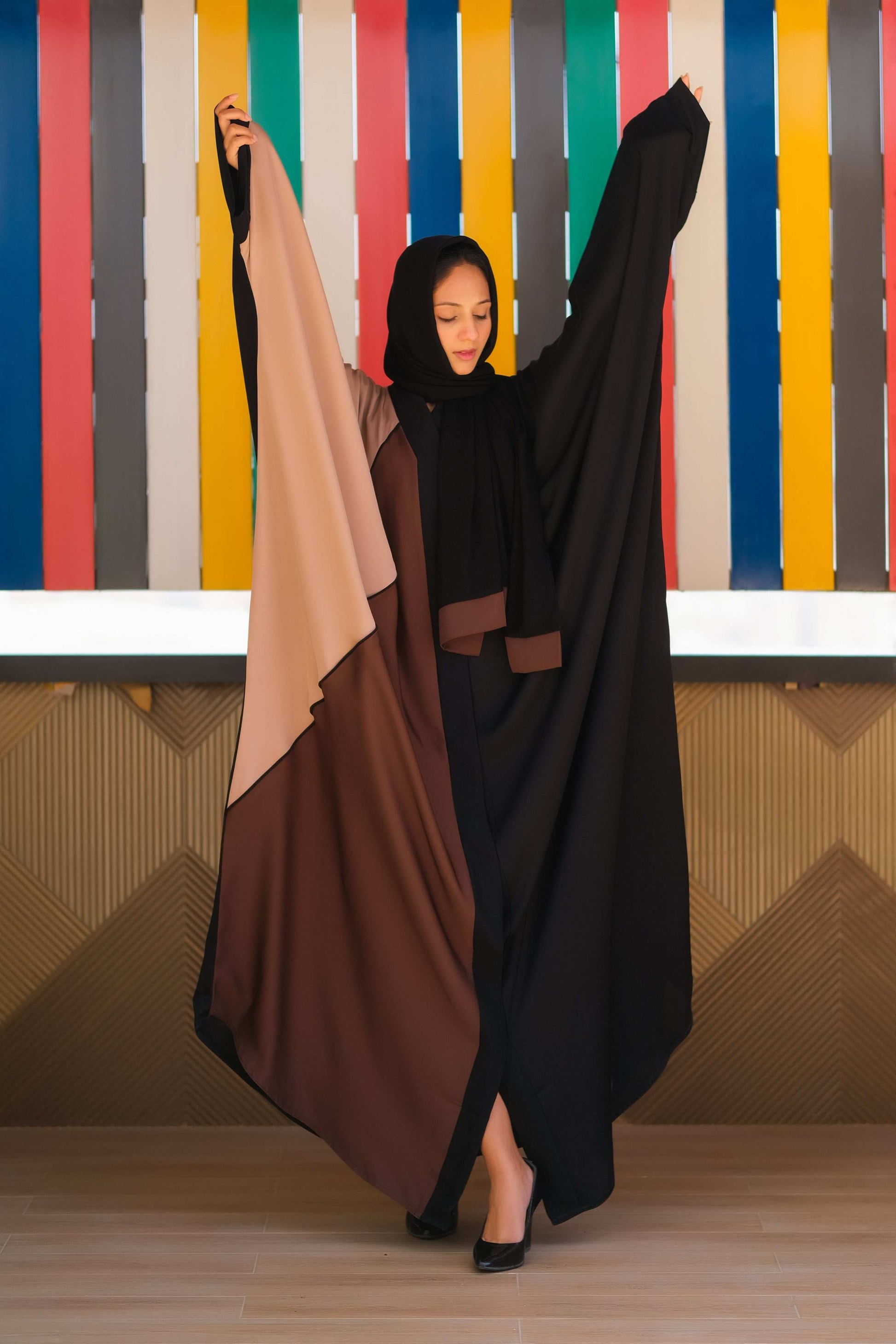 Butterfly Bliss Abaya - Dhaagey 