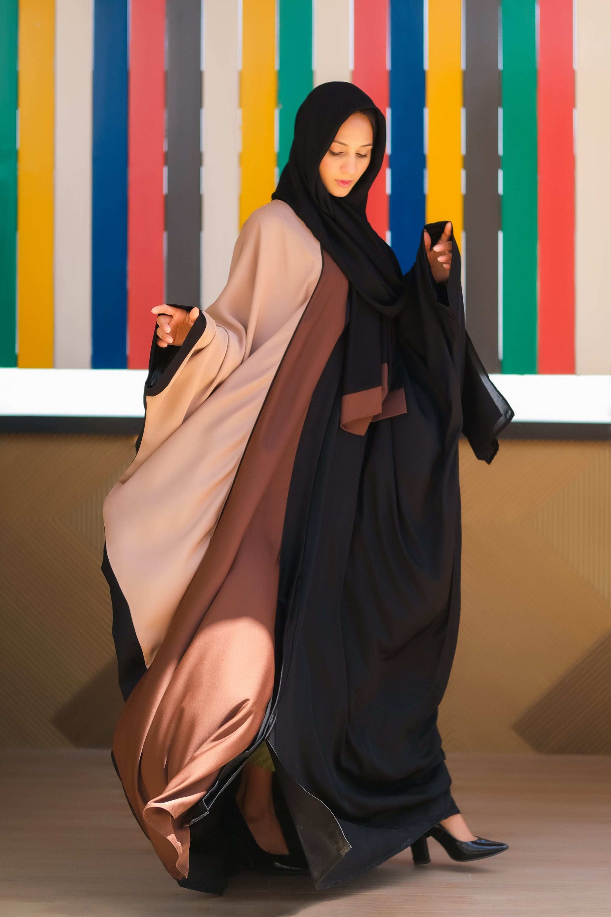 Butterfly Bliss Abaya - Dhaagey 