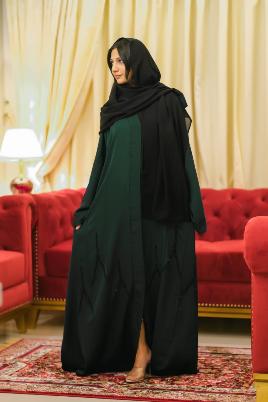 Emerald Green Abaya