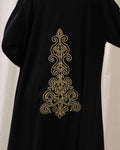 Golden Heirloom Abaya Back motif