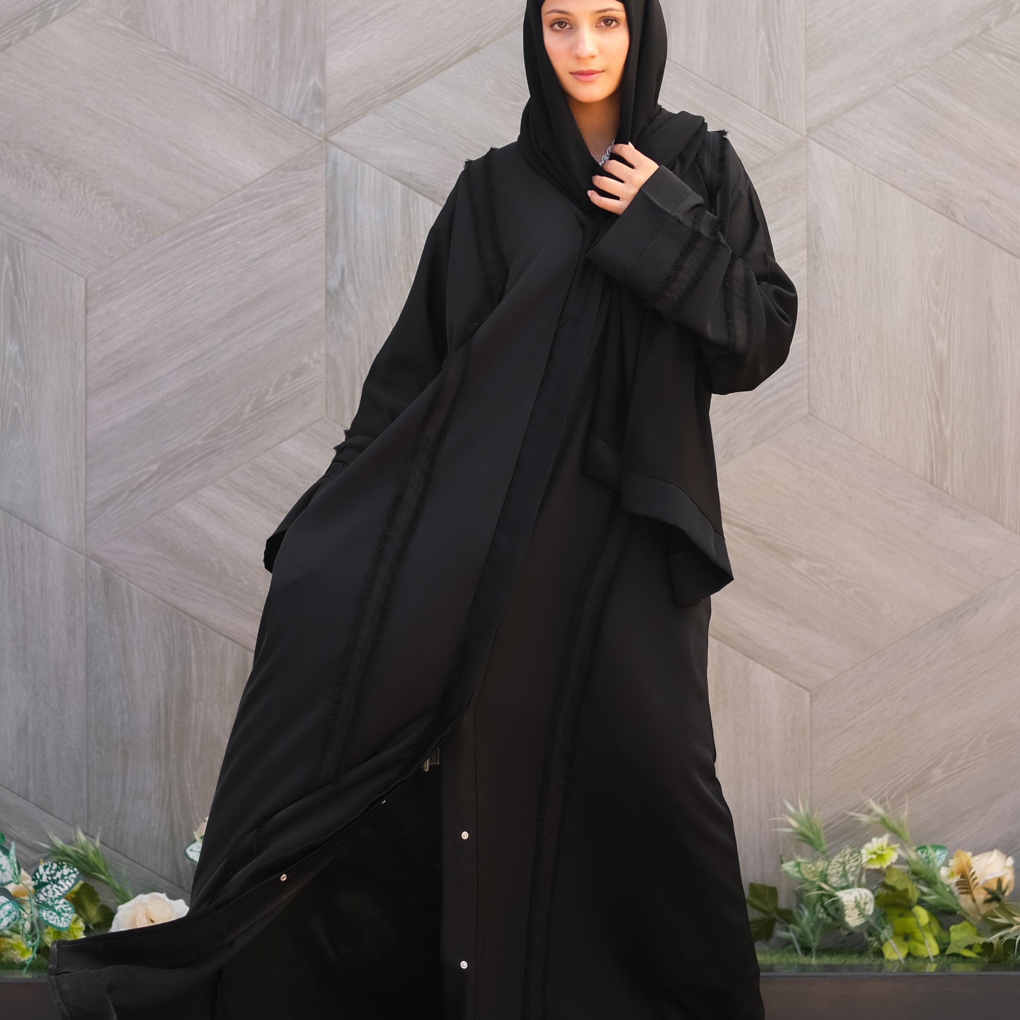 Graceful Harmony Abaya