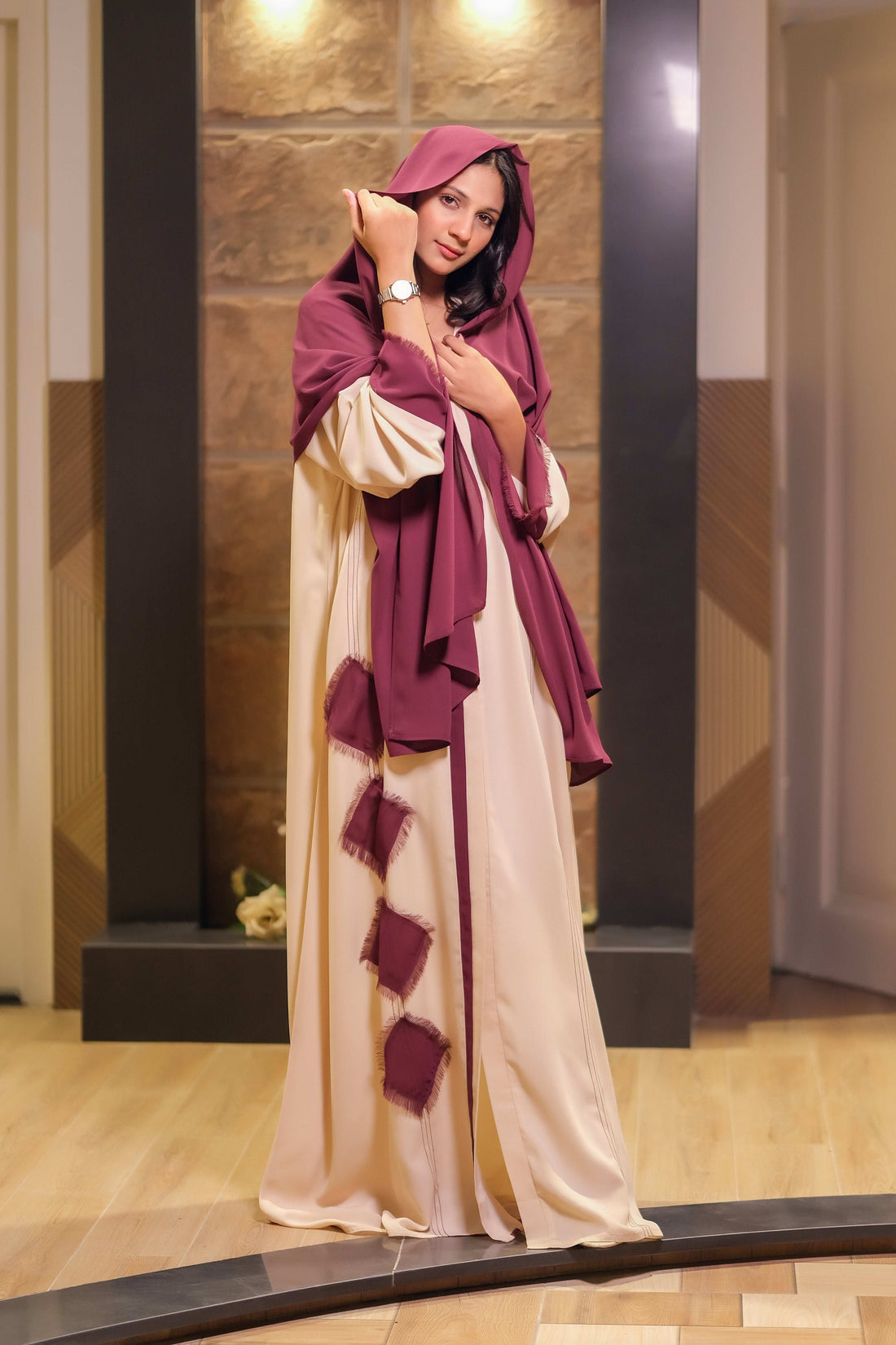 Harmony Thread Abaya - Dhaagey 