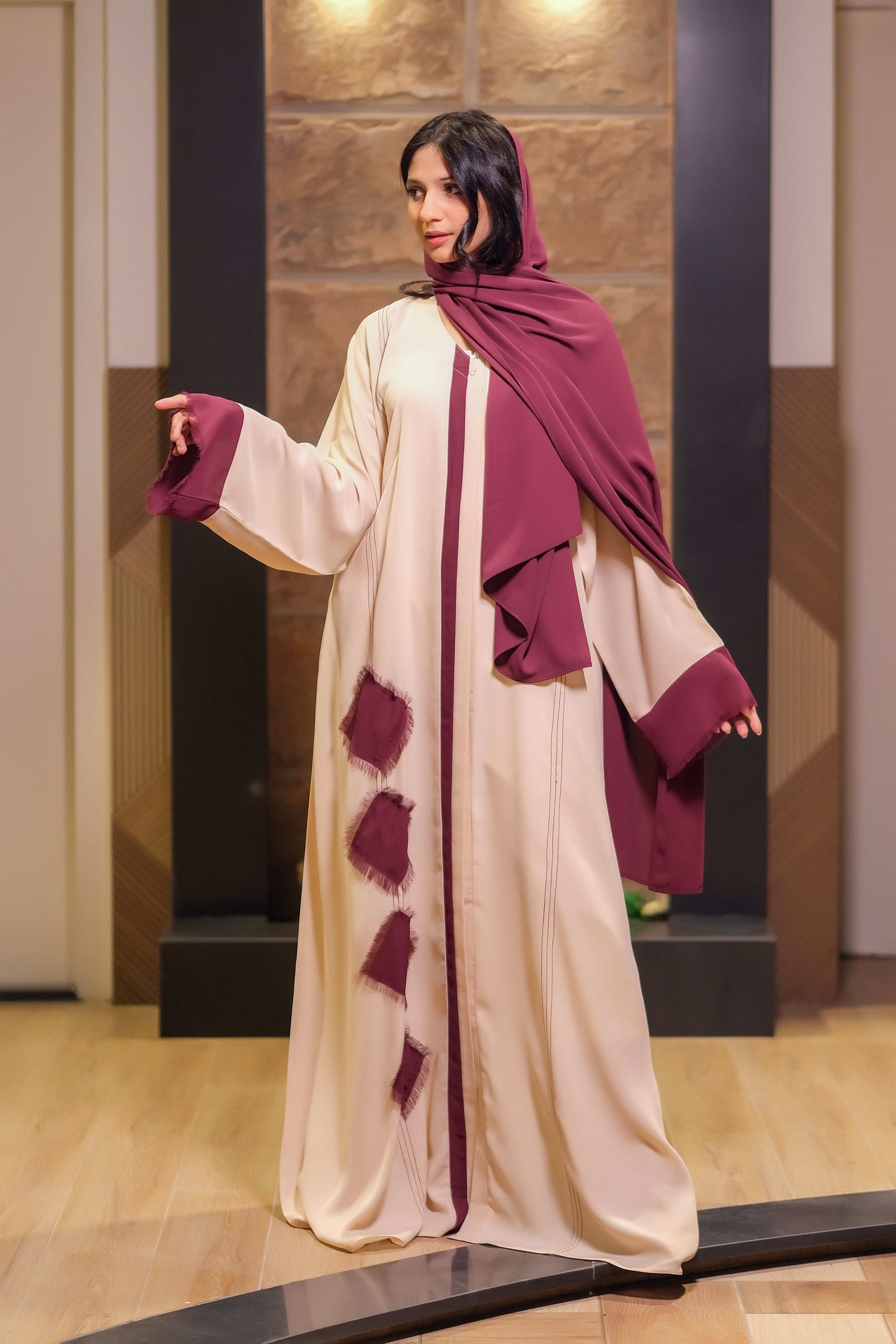 Harmony Thread Abaya - Dhaagey 