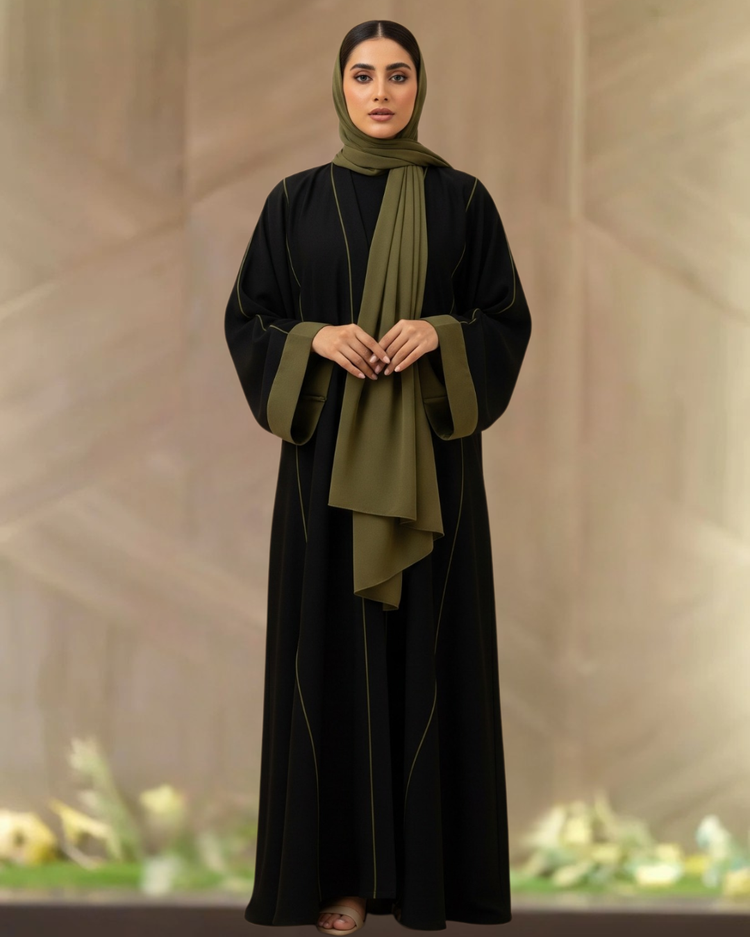 Haya Olive Abaya