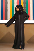 Hayat Black Abaya - Dhaagey 