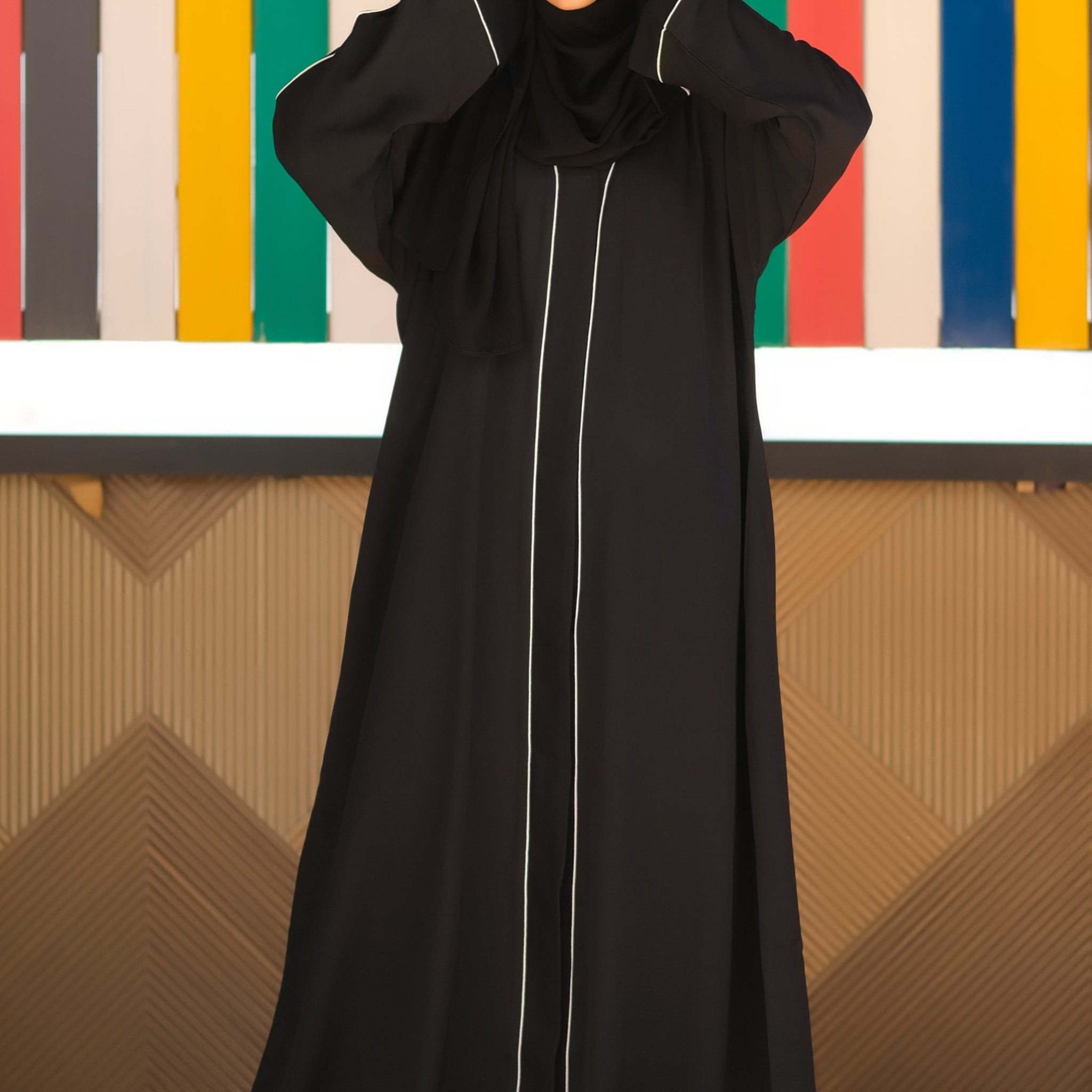 Hayat Black Abaya