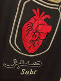 Sabr Heart Abaya - Dhaagey 