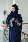 Marwah Calligraphy Abaya - Dhaagey 