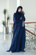 Marwah Calligraphy Abaya - Dhaagey 