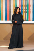Midnight Hooded Abaya - Dhaagey 