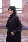 Midnight Ivy Abaya - Dhaagey 
