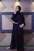 Midnight Moss Abaya - Dhaagey 