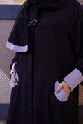 Midnight Moss Abaya - Dhaagey 