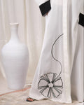 Modern Bloom Abaya - Dhaagey