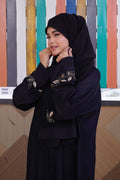 Noir Majesty Abaya - Dhaagey 