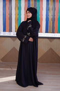 Noir Majesty Abaya - Dhaagey 