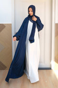 Oceanic Elegance Abaya - Dhaagey 