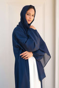 Oceanic Elegance Abaya - Dhaagey 