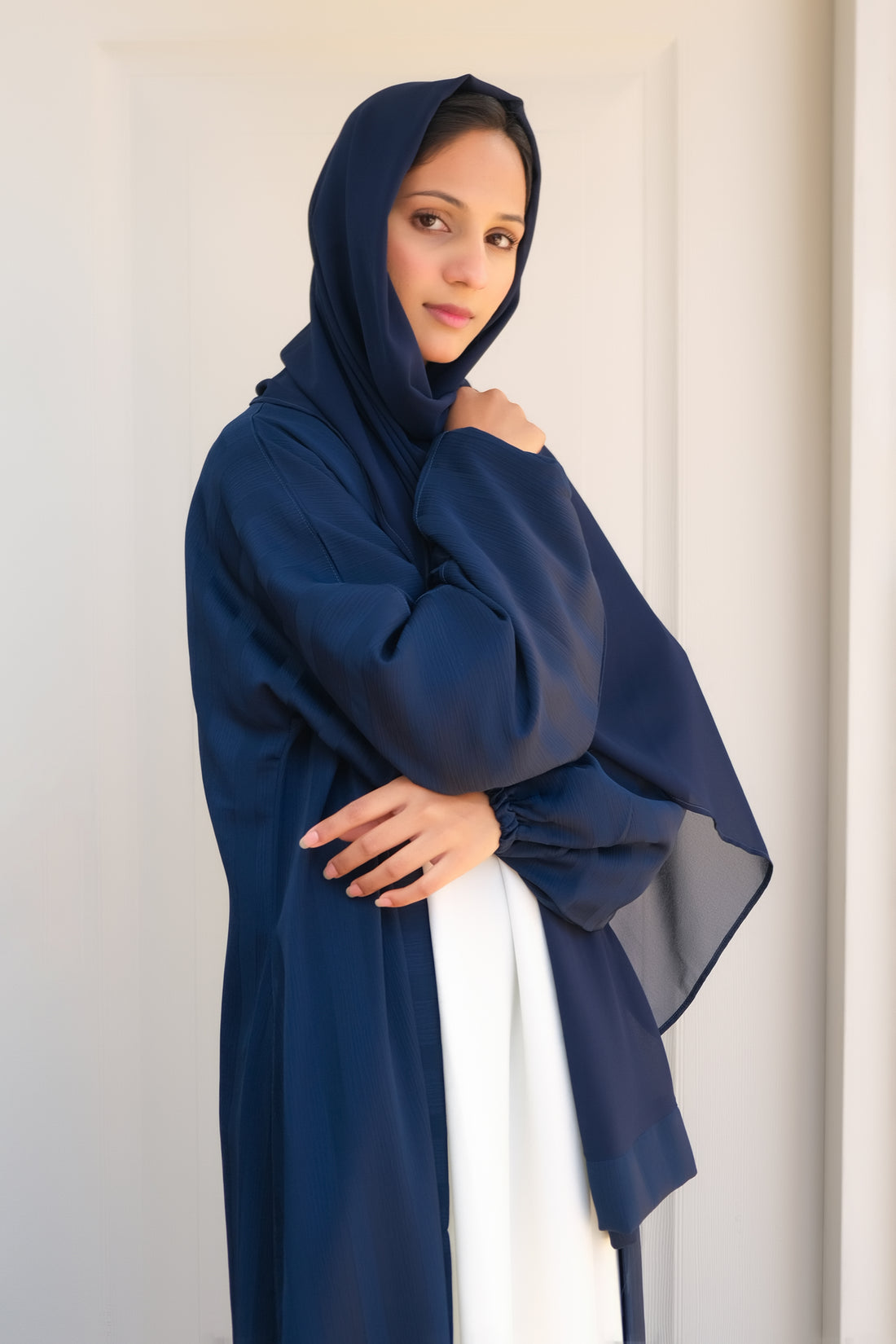 Oceanic Elegance Abaya