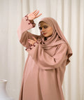 Petal Edge Abaya - Dhaagey