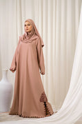 Petal Edge Abaya - Dhaagey