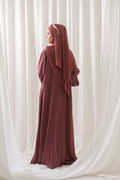 Rosalie Pleat Abaya - Dhaagey