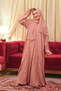 Rose Radiance Crystal Abaya - Dhaagey 
