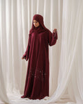Ruby Vine Abaya - Dhaagey