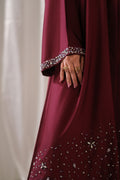 Ruby Vine Abaya - Dhaagey