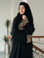 Safaa Calligraphy Abaya - Dhaagey 