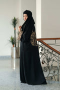 Safaa Calligraphy Abaya - Dhaagey 