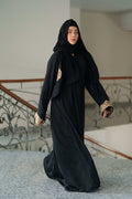 Safaa Calligraphy Abaya - Dhaagey 