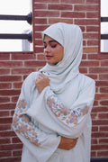 Sage Whisper Abaya - Dhaagey 