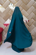Teal Bliss Jilbab - Dhaagey 