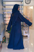 Twilight Blue Sapphire Abaya - Dhaagey 