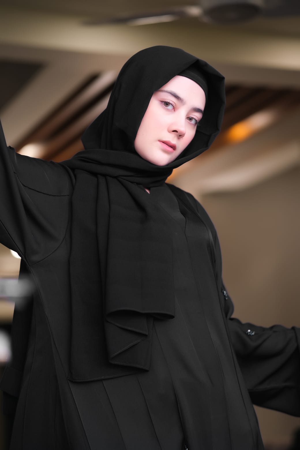 Twilight Black Sapphire Abaya