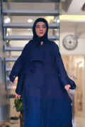 Twilight Blue Sapphire Abaya - Dhaagey 