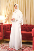 White Orchid Abaya - Dhaagey 