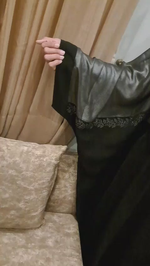 Midnight Wings Butterfly Abaya by Dhaagey